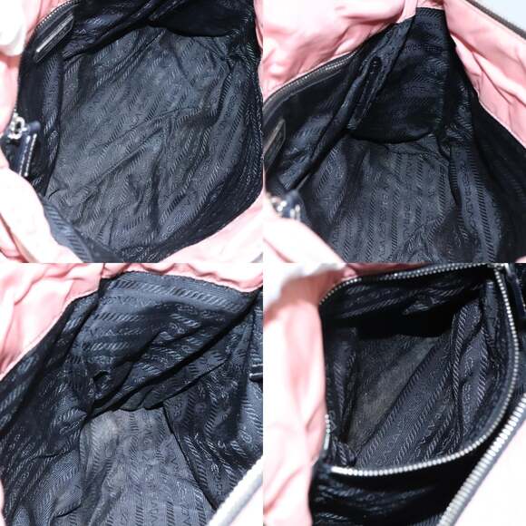 PRADA Shoulder Bag Nylon Pink - Picture 12 of 13